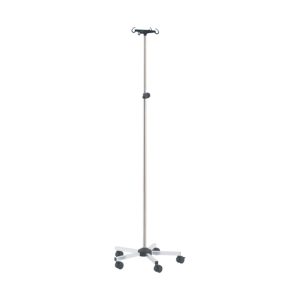 Suporte de Soro em Inox com Regulagem de Altura até 2,20m – SU 0512